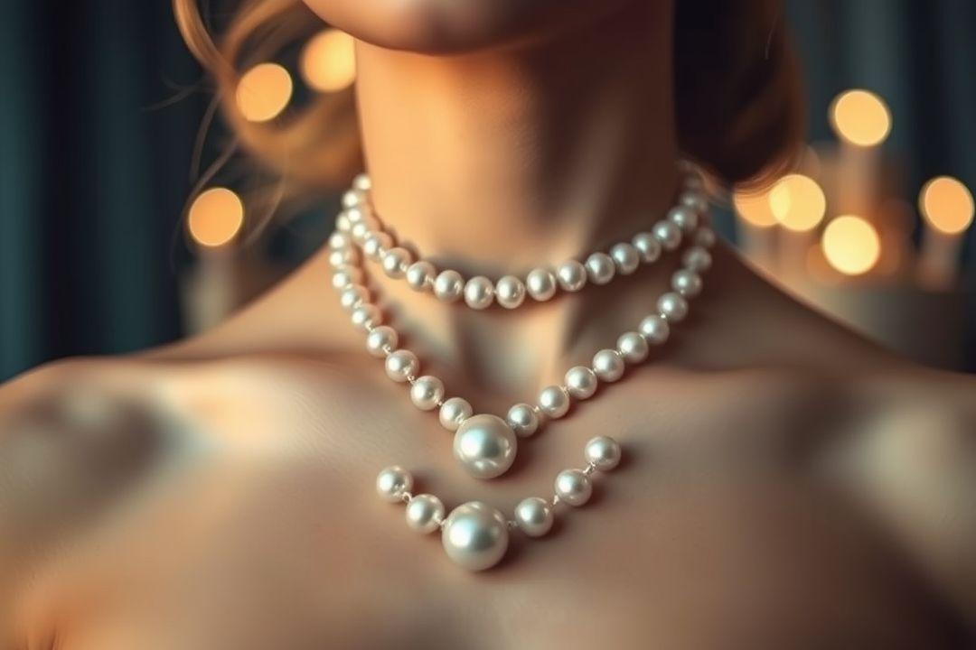  Золотая цепочка с изящным кулоном, гармонирующая с платьем
