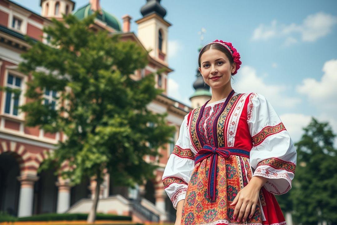 Элегантное белорусское платье, вечерний вариант, темные тона, на манекене