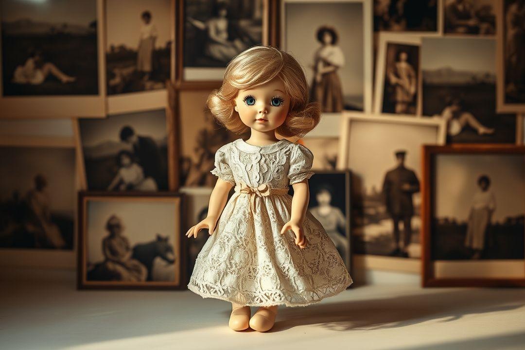 Кукла Нина с короткими волосами, заплетенными в косички