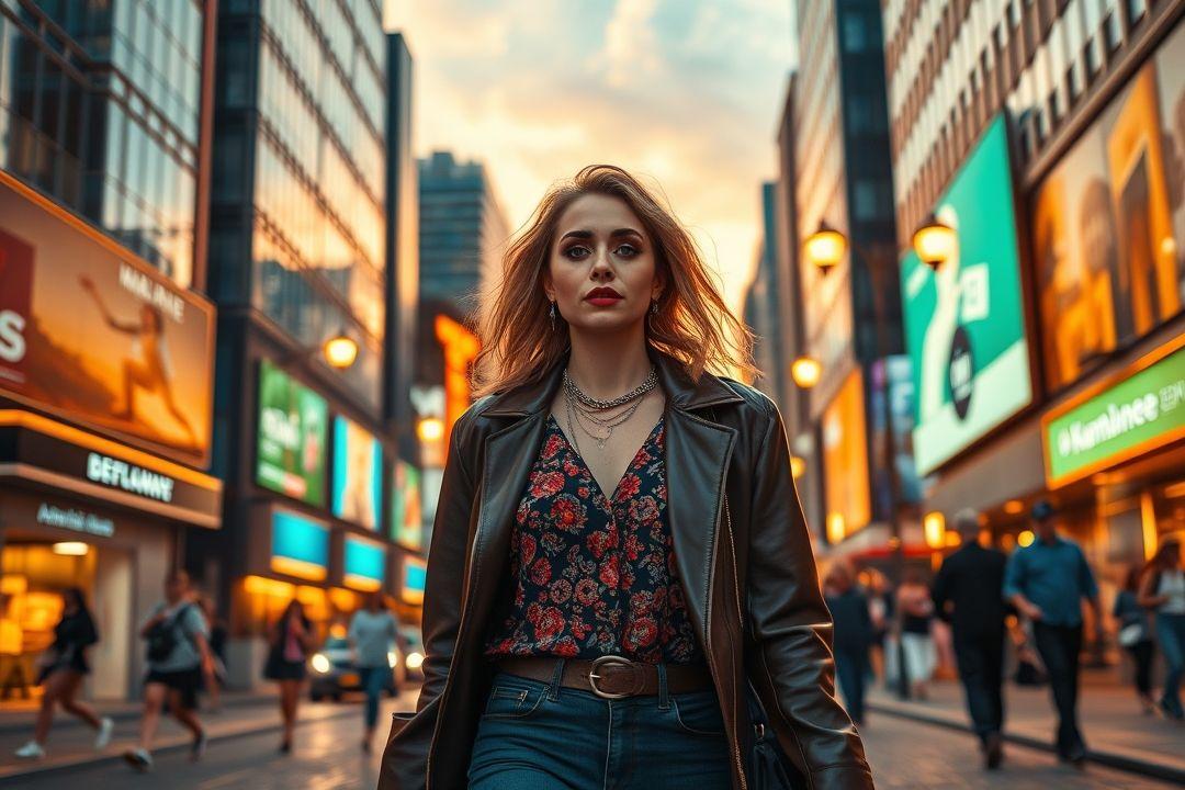 Мачеха, держащаяся за платье, на фоне роскошного интерьера