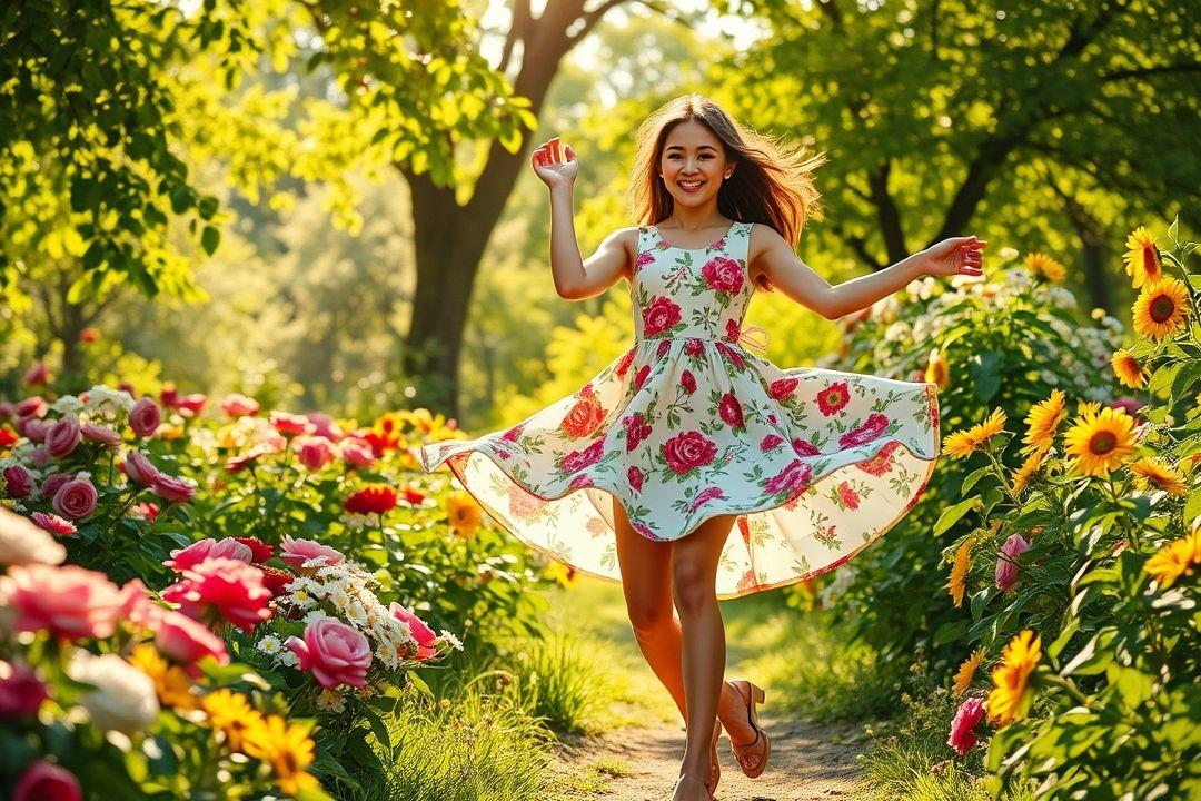 Платье с рюшами, короткое, игривый стиль