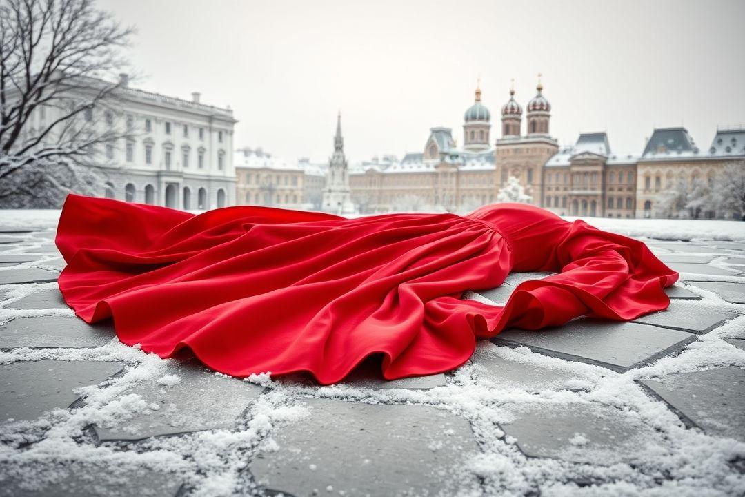 Итальянское платье с ярким геометрическим узором на фоне летней террасы