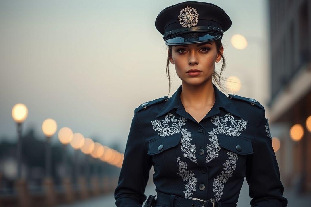 Платье в горох с цветочным принтом