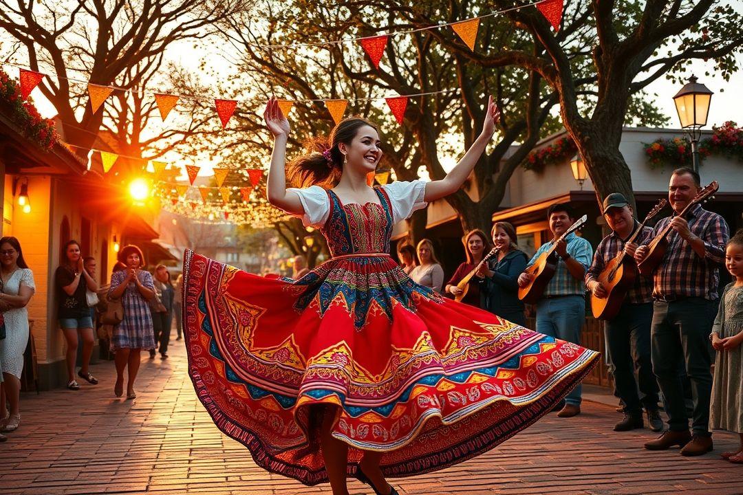Русская девочка в расшитом платье, с лукошком полным цветов