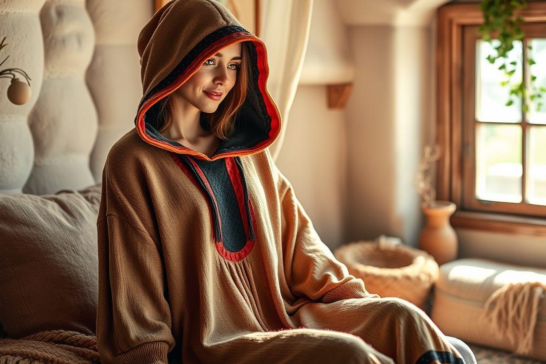 Уютное платье с принтом, в пастельных тонах, с длинными рукавами
