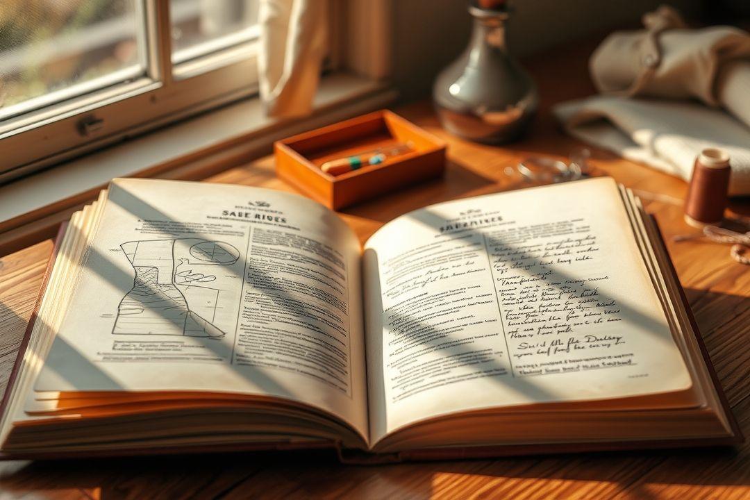 Рука, отмечающая места для ушивания на плече платья.