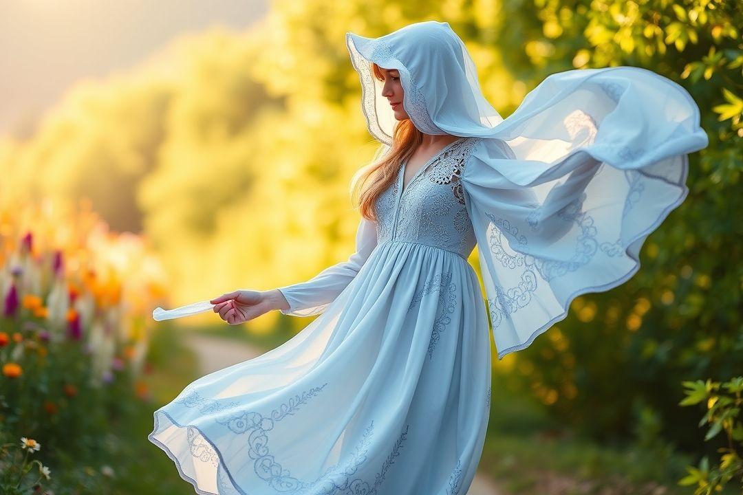 Ажурное детское платье, связанное крючком, белого цвета