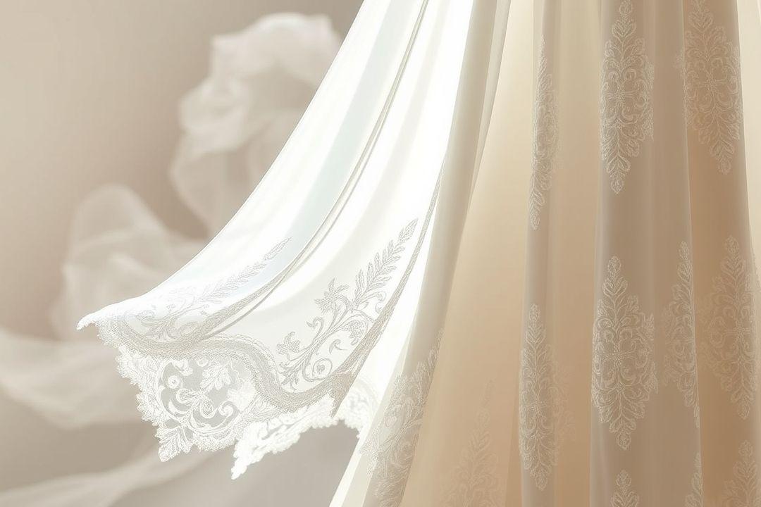  Асимметричное белое венчальное платье с открытыми плечами и объемной юбкой