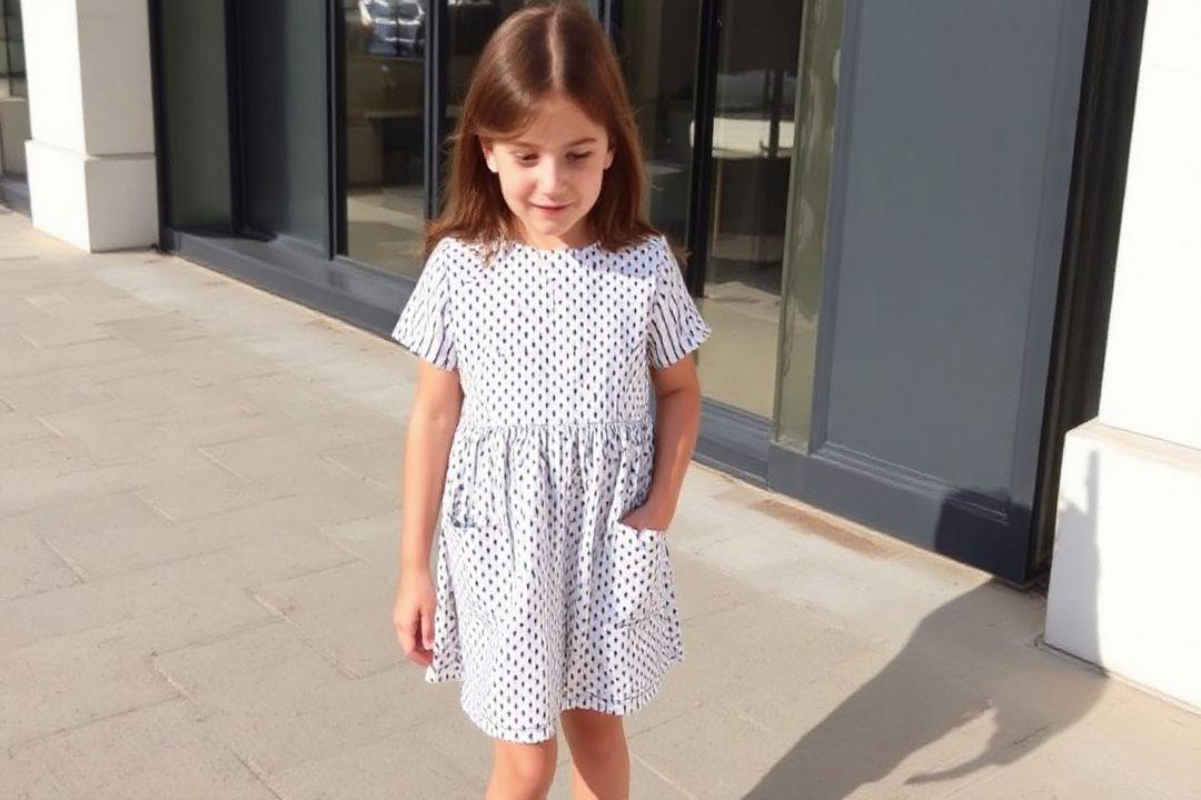 Платье Zara Kids с рюшами и бантом