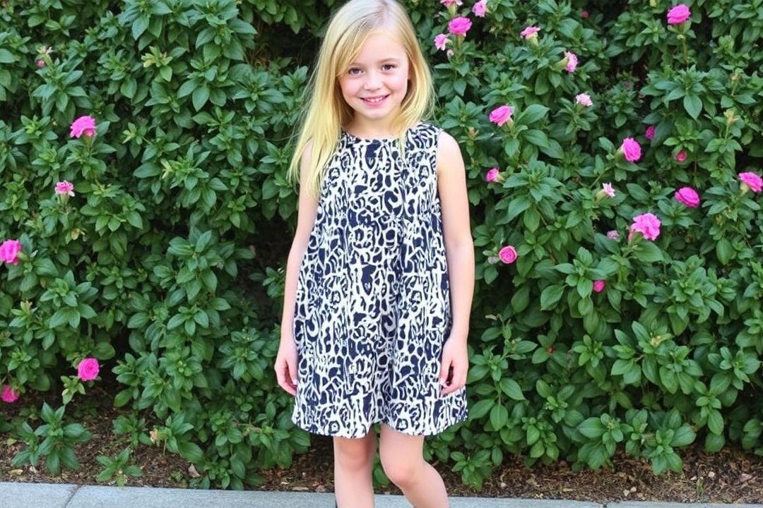 Платье Zara Kids из хлопка с коротким рукавом