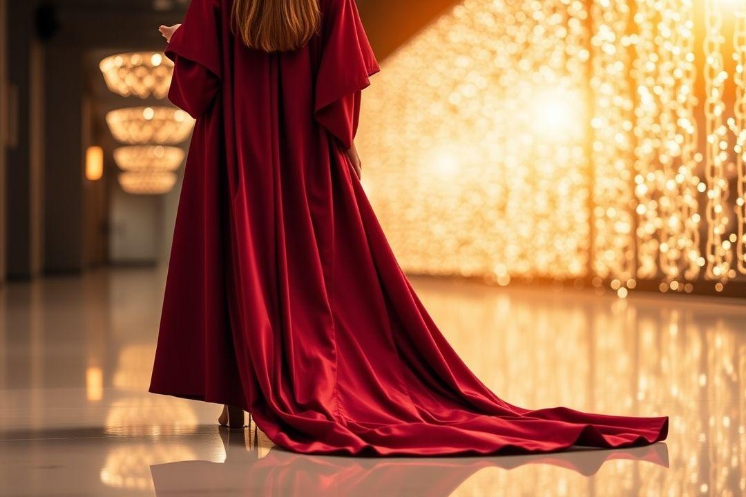  Пышное выпускное платье, бирюзового цвета, с оборками и кружевами, на фоне школи