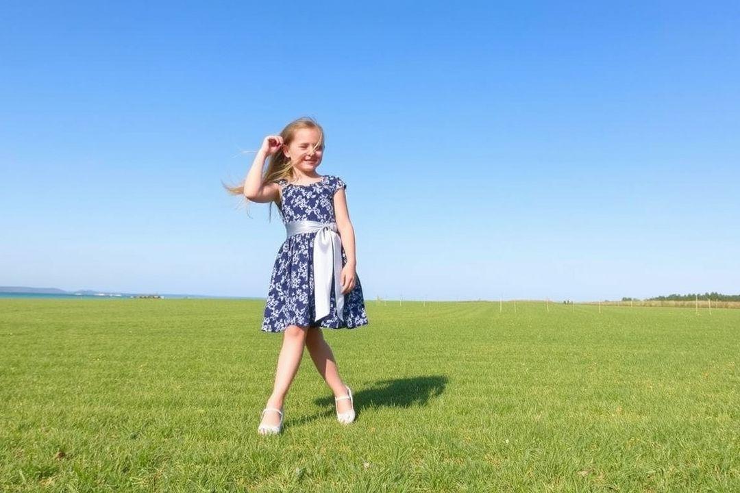 Платье Zara Kids с кружевной отделкой