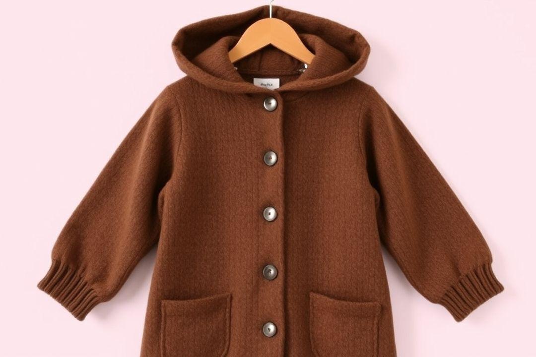  Платье из костюмной шерсти, в клетку, с высоким воротником и длинными рукавами