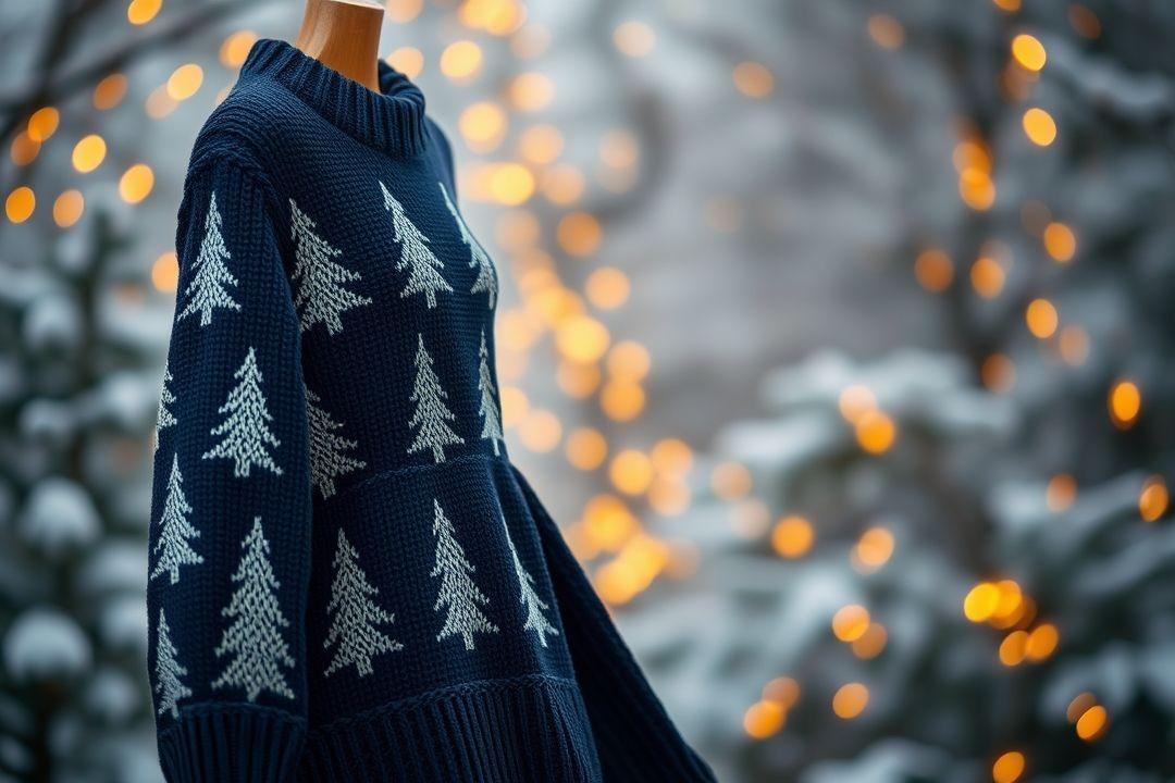 Платье с асимметричным подолом, вязаное, темно-зеленое