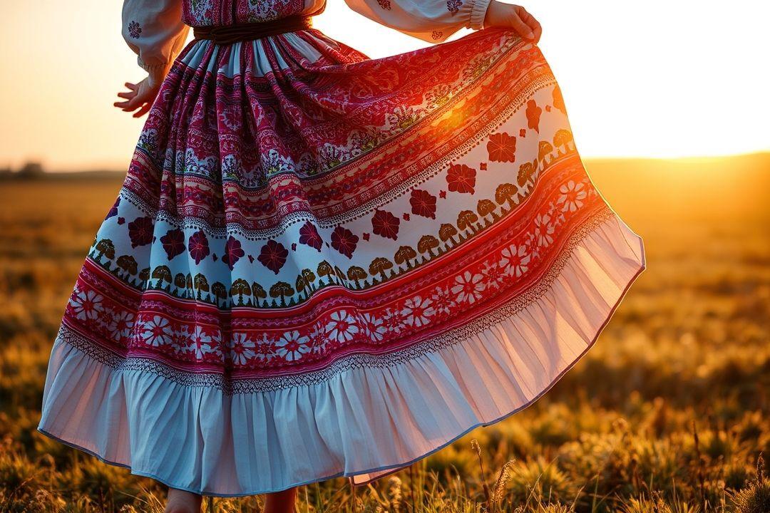 Платье из штапеля с поясом, цветочный рисунок, деревенский стиль