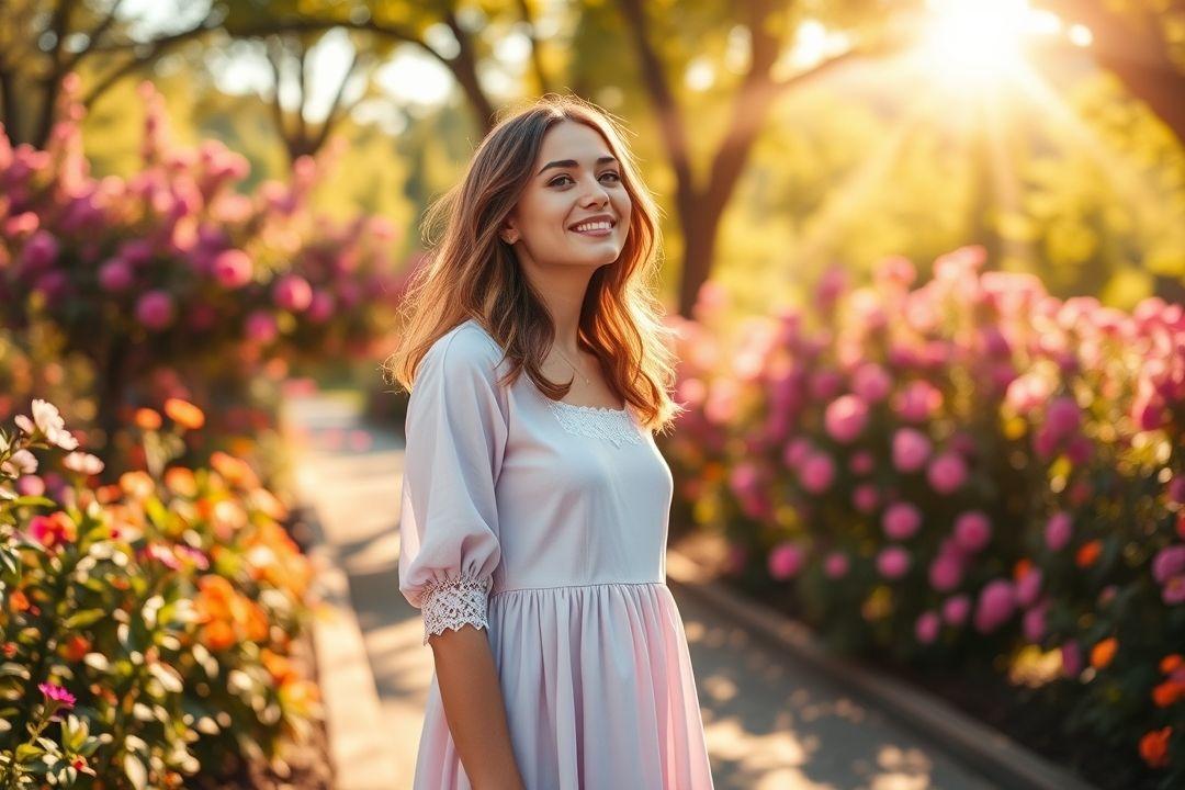  Платье для полных с плечами, летящий силуэт, однотонное