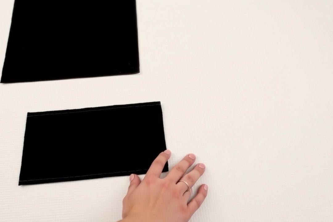Чертёж платья с акцентом на детали окантовки