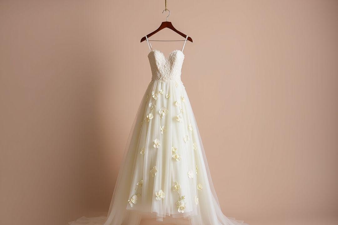 Платье Love Bridal, переливающееся свадебное платье с юбкой из тюля