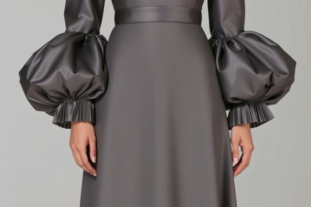 Классическое платье с бретелями и длинными рукавами, белоснежное, юбка в пол