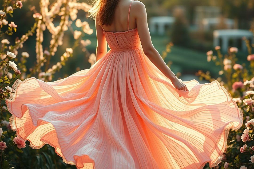  Платье из бархатной объемной ткани с рукавами до локтя