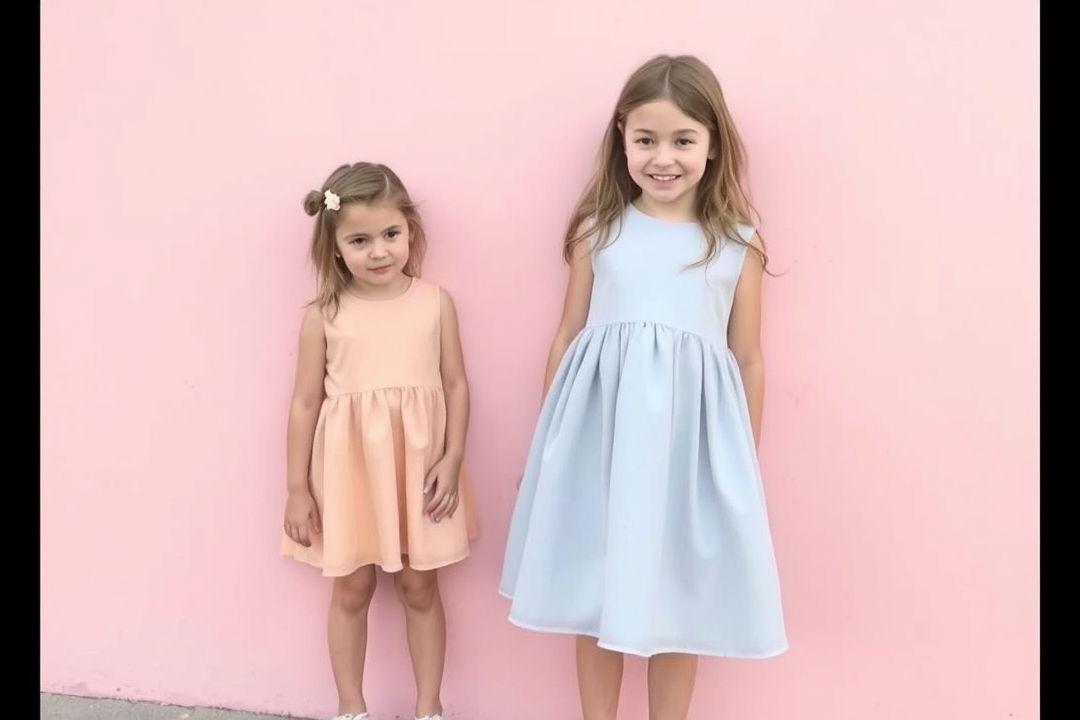 Платье Zara Kids с оборками и карманами