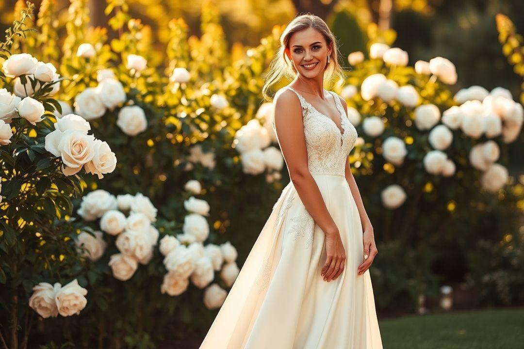 Платье Love Bridal, платье с открытыми плечами и детализированным декольте
