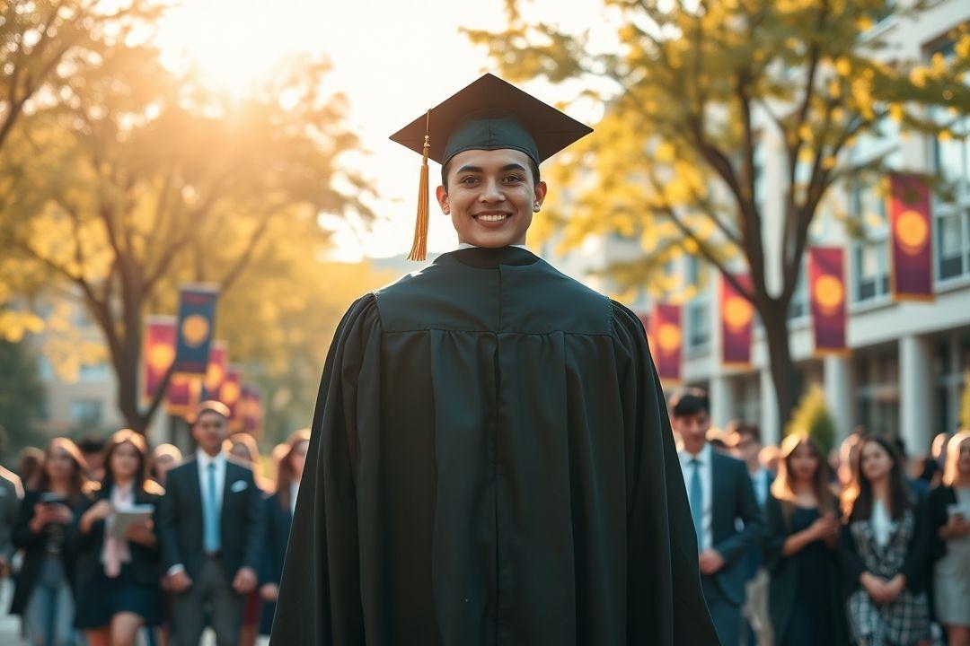  Элегантное выпускное платье, в пол, бордового оттенка, с открытыми руками, на фоне светящегося зала