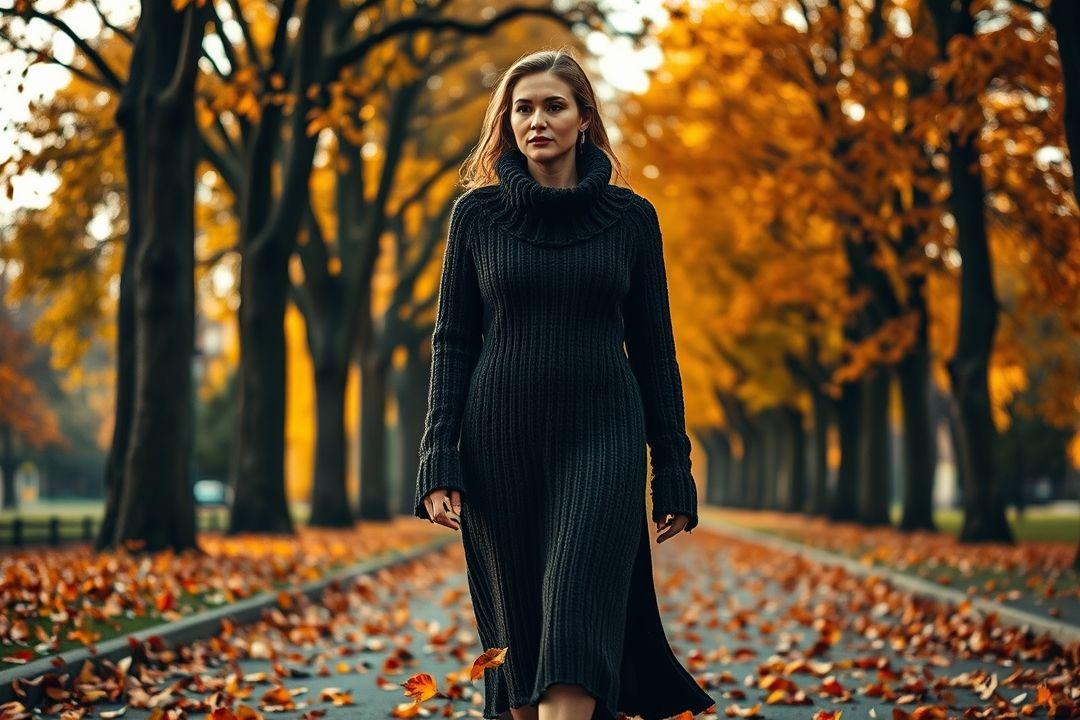 длинное вязаное платье с кокеткой, подчеркивающее фигуру, на вечернем приеме