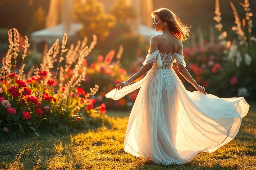  Платье макси с укороченными рукавами и кожаным поясом в черном цвете