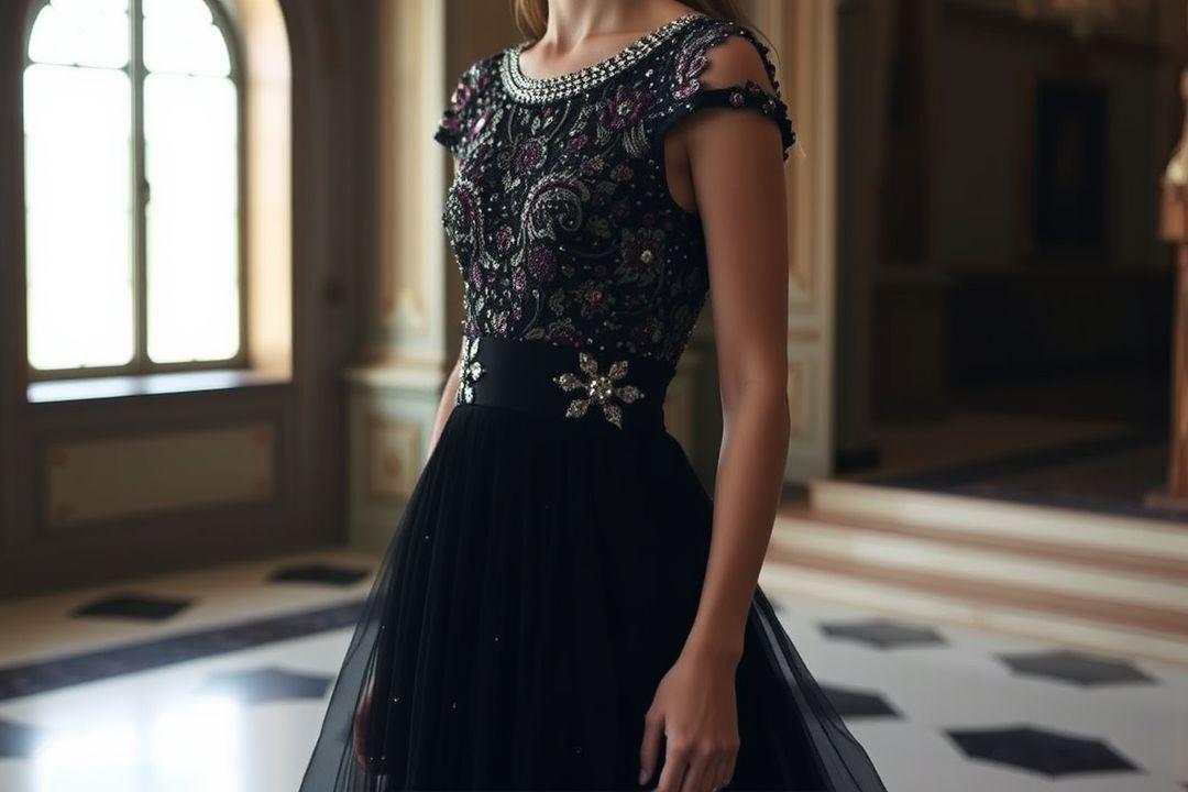 Вечернее платье Dolce&Gabbana с разрезом на бедре
