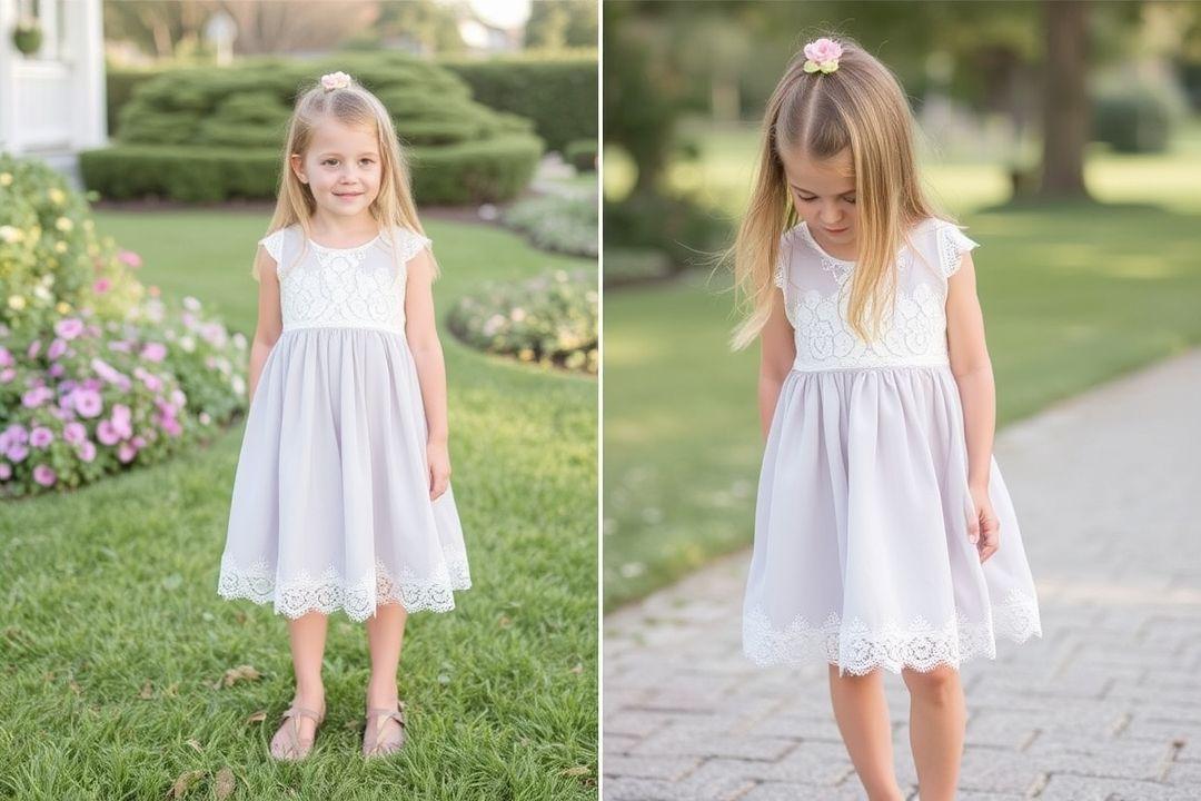 Платье Zara Kids с коротким рукавом и рюшами