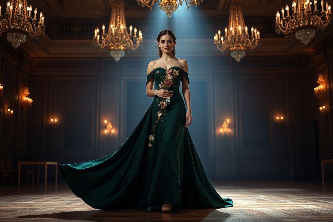  Длинное бальное платье с облегающим силуэтом, синий цвет, украшенное кристаллами