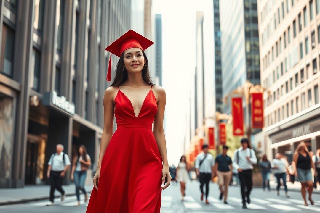  Выпускное платье из шифона, светло-голубого цвета, с драпировкой, на фоне природы