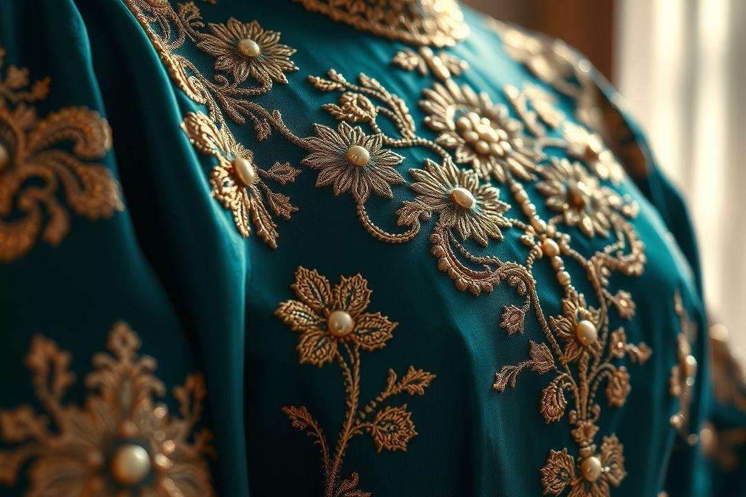 Верхняя часть платья с металлическими деталями