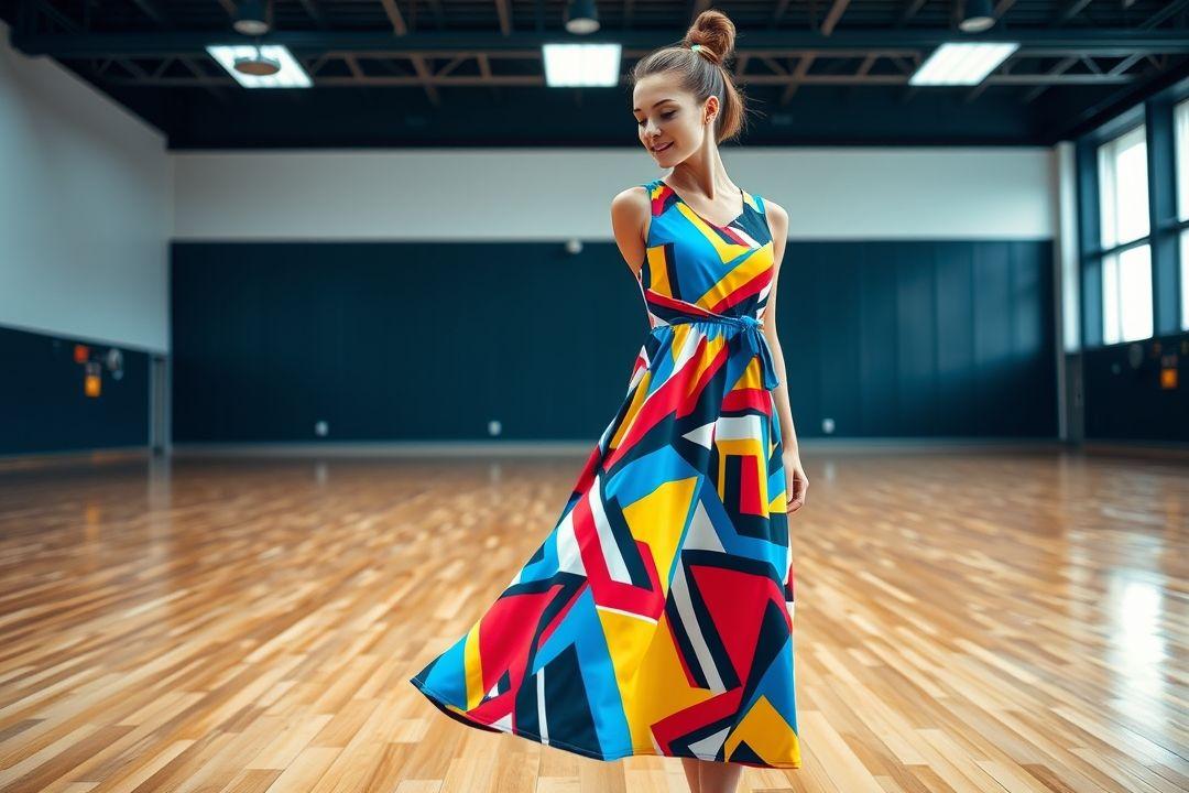  Спортивное платье с открытыми плечами на женщине, играющей в теннис
