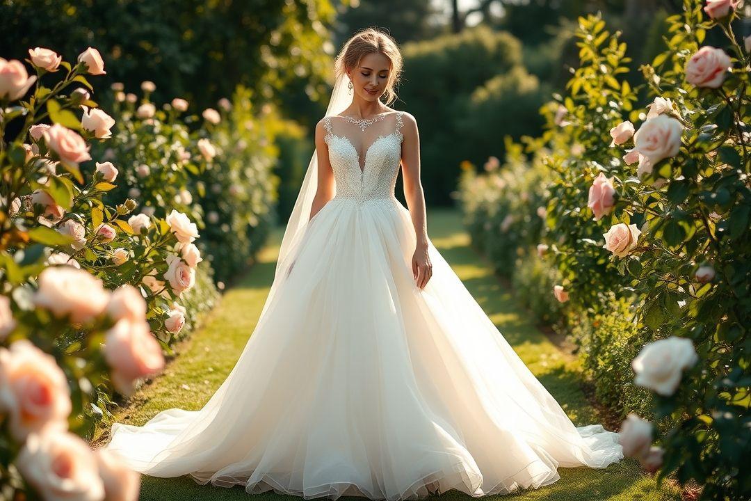 Платье Love Bridal, элегантное платье с фонариками и рюшами