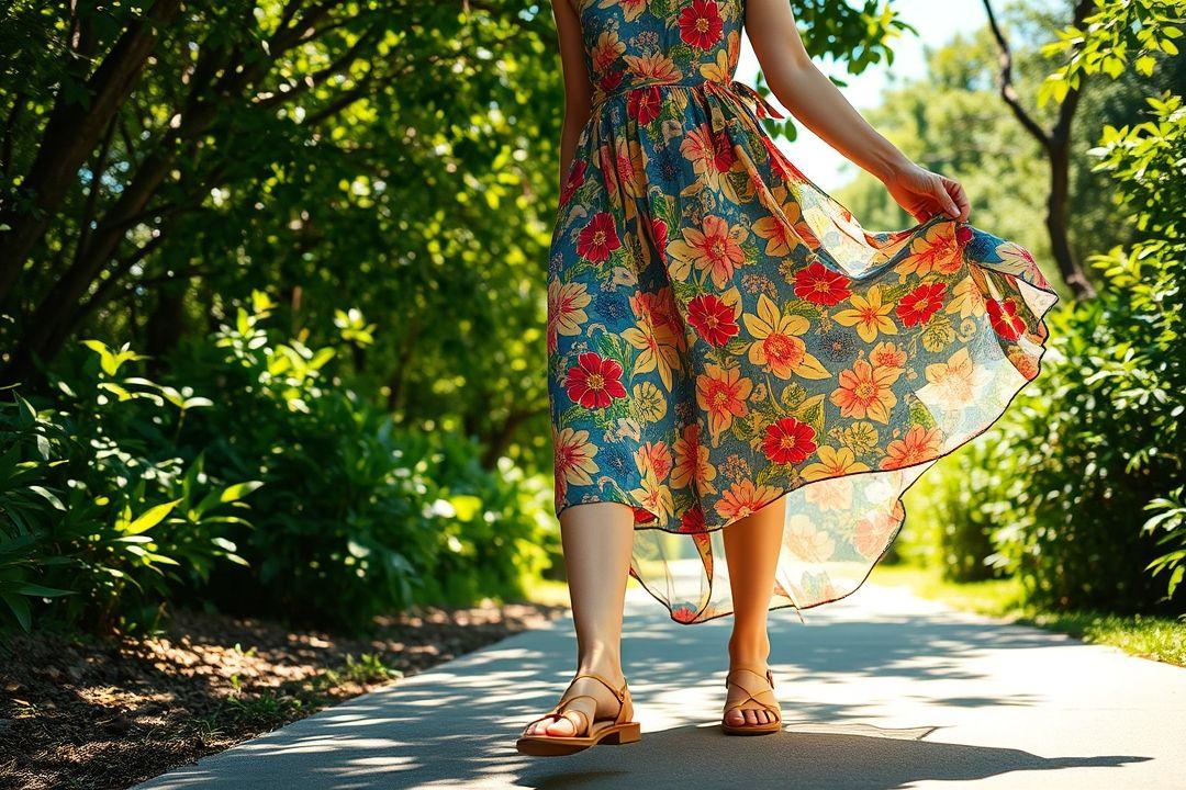  Макси платье с открытой спиной и туфлями-лодочками