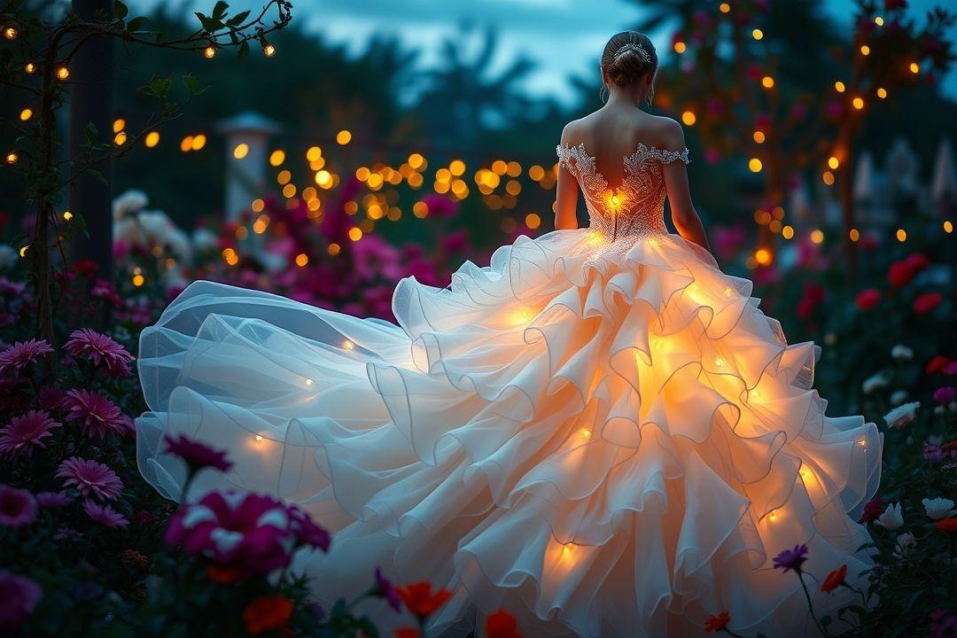 Платье Love Bridal, платье с объемными рукавами и приталенным корпусом