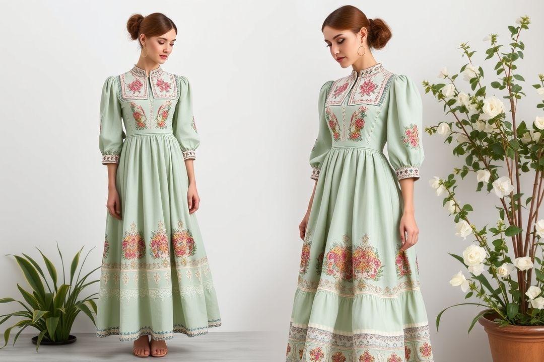 Модное платье