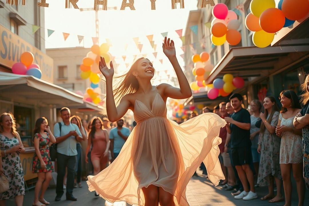 Тонкое платье на женщине, стоящей на пляже